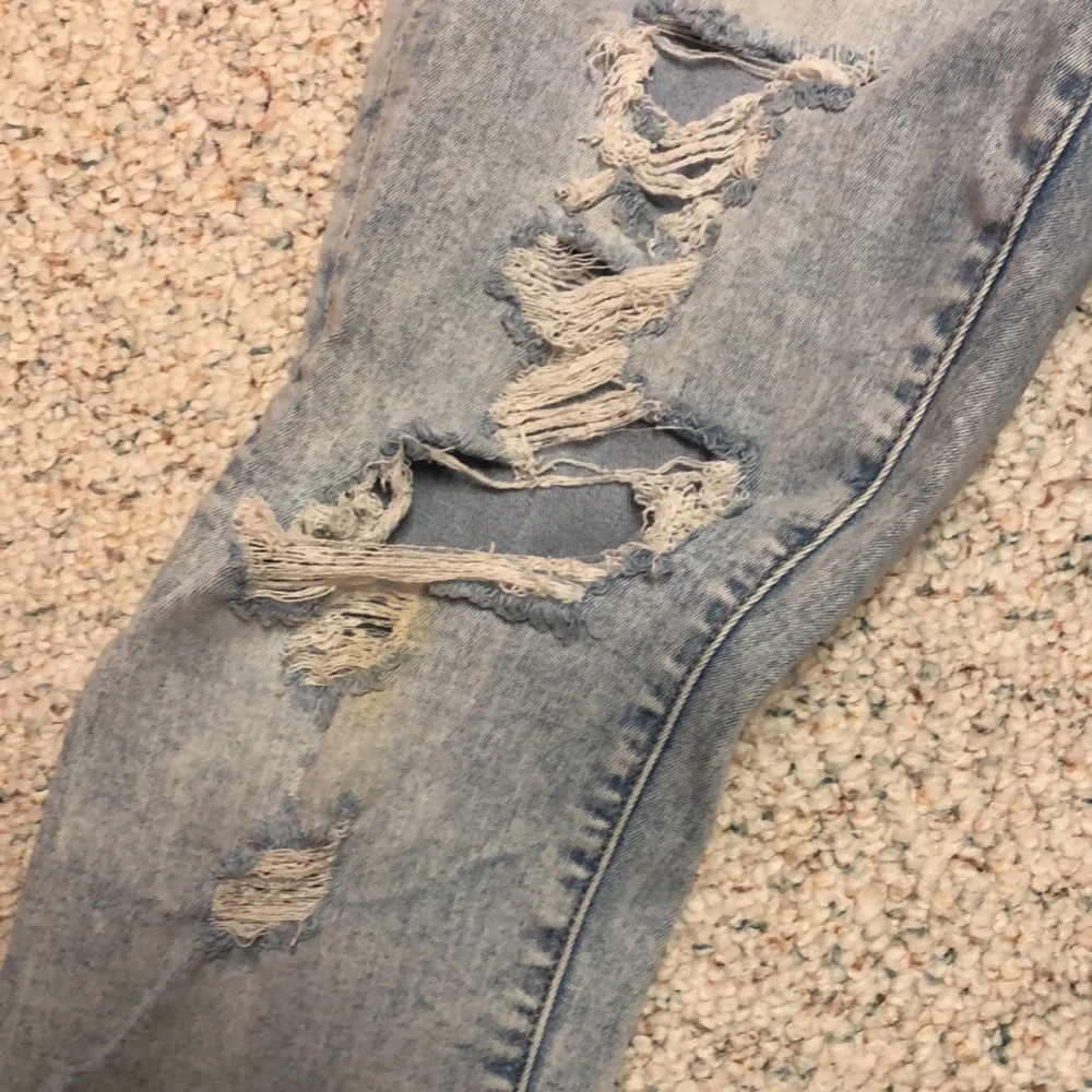 American eagle ne(x)t level stretch curvy super hi-rise leggings distressed - Picture 5 of 9